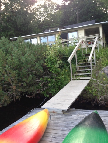 'Snowy Owl Camp': our cottage on Cranberry Lake