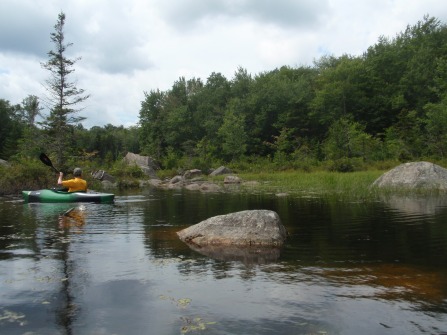 The joy of kayaking--getting to beautiful, remote places